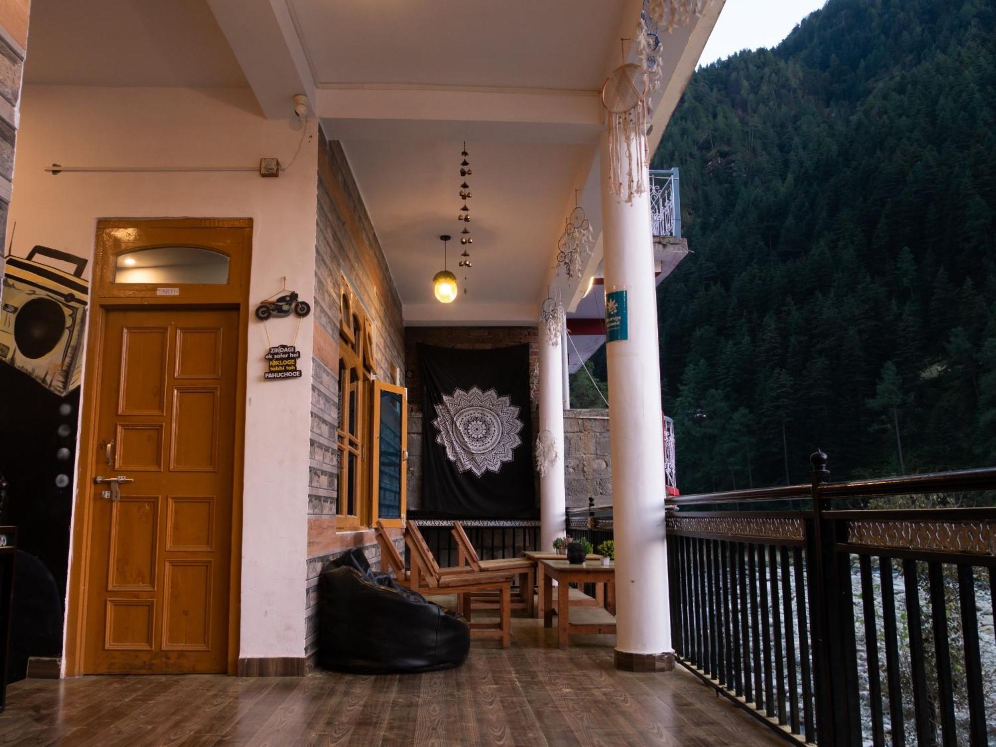 Wabi Sabi Riverside Hostel Kasol Bagian luar foto